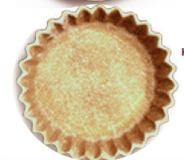 round fluted pastry shells