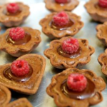 chocolate mousse filled pastry shells